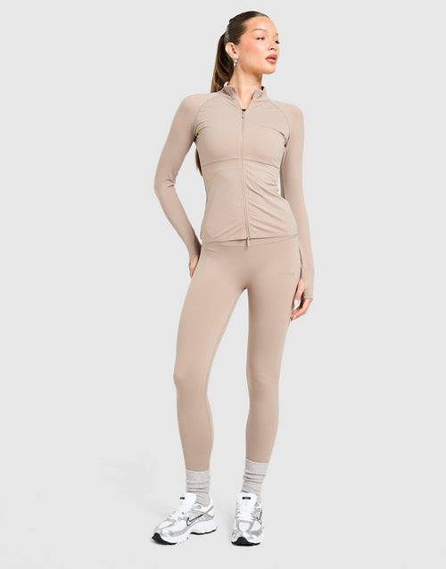 Full Zip Fit Top