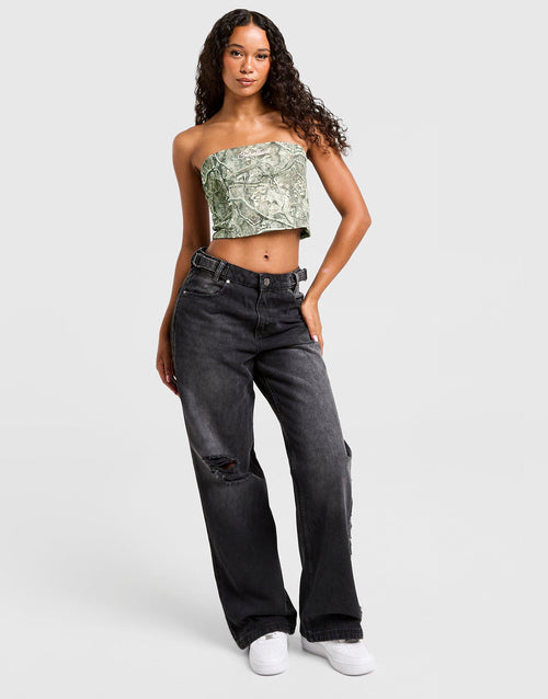 Woodland Camo Corset Top