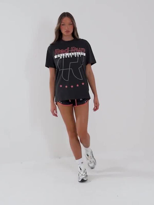 Outer Space Oversized Graphic T-Shirt