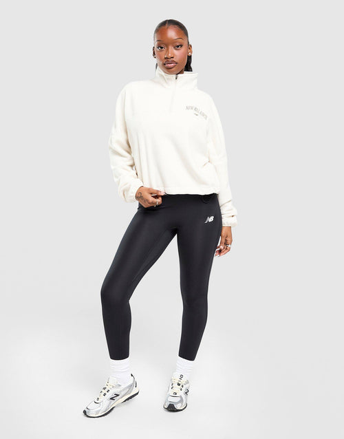 Varsity Polar Fleece 1/4 Zip Sweatshirt