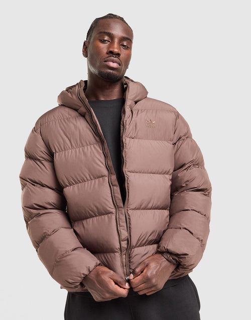Tonal Hooded Puffer Jacket