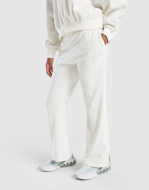 Girls' Cosy Fleece Wide Joggers Junior