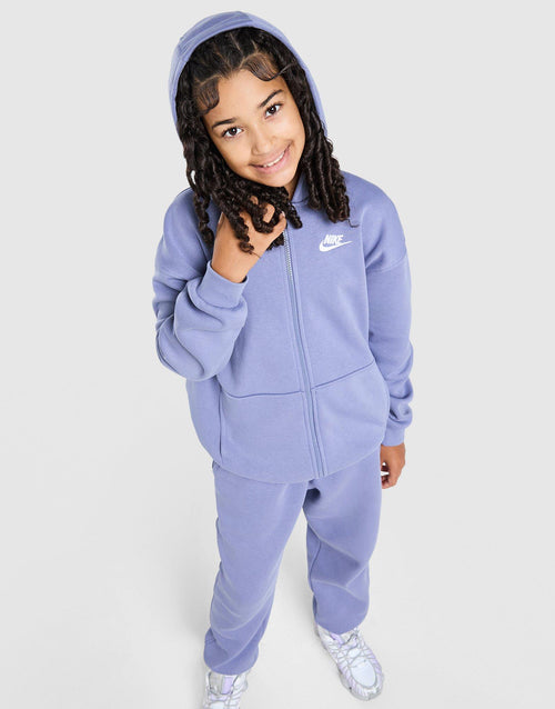 Girls' Club Fleece Full Zip Hoodie Junior