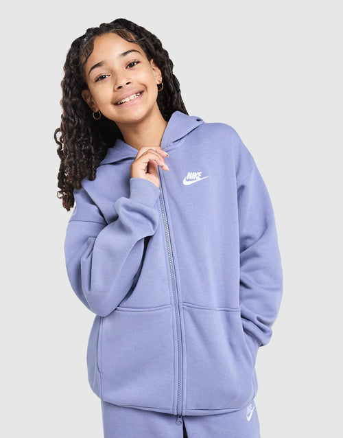 Girls' Club Fleece Full Zip Hoodie Junior