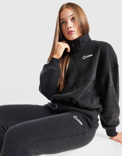 Girls' Cosy 1/4 Zip Fleece Junior