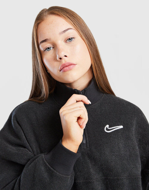 Girls' Cosy 1/4 Zip Fleece Junior