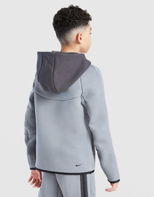 Tech Colour Block Full Zip Hoodie