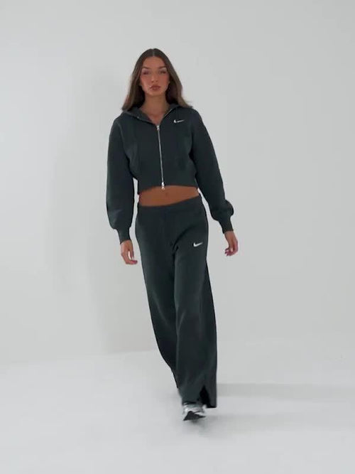 Phoenix Crop Full Zip Hoodie