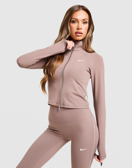 Graphic Swoosh Full Zip Jacket