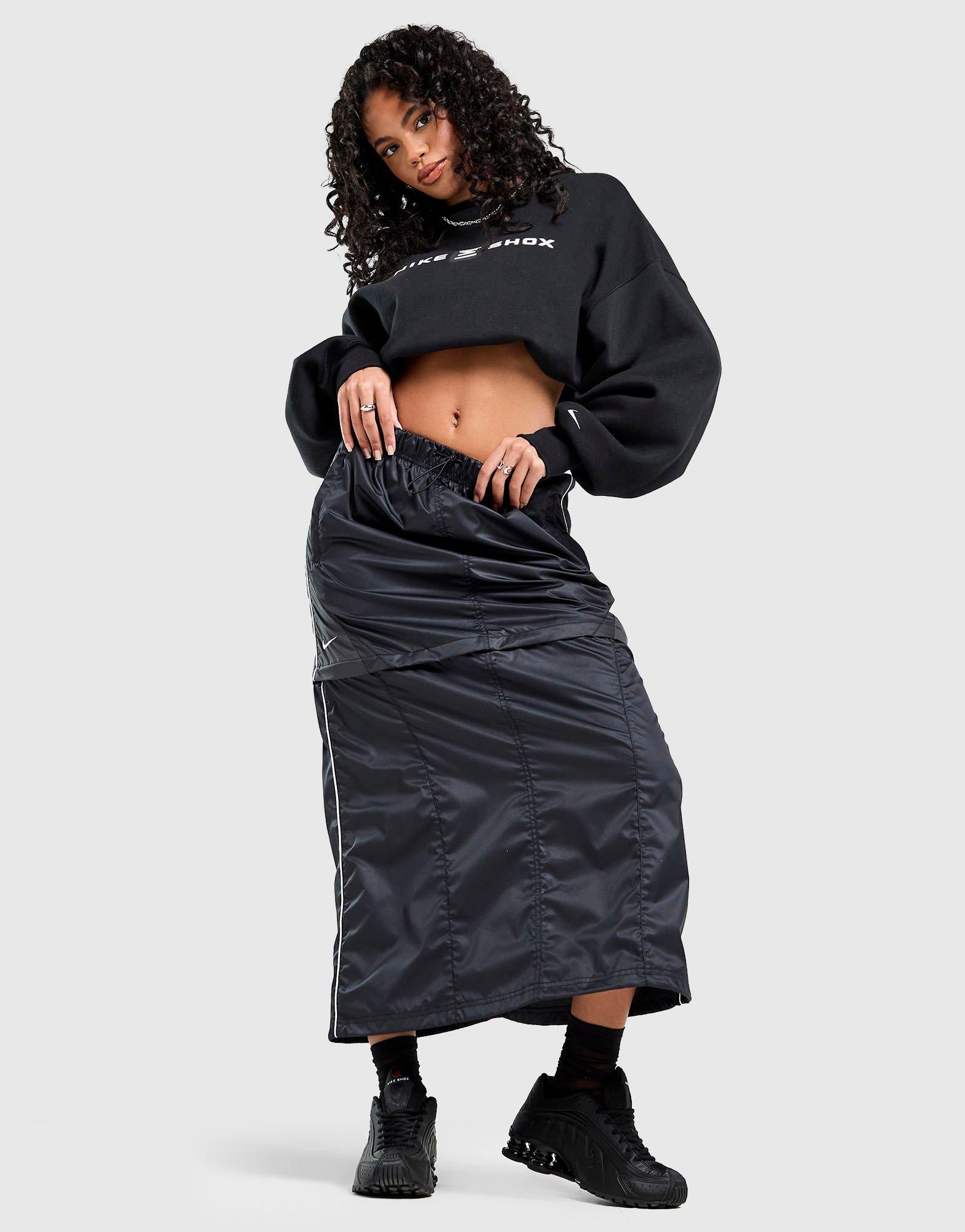 BRIEFING 新品　WOMEN’S HYBRID DOWN SKIRT S Black Nike Sportswear Shox Zip-Off Skirt - JD Sports Singapore