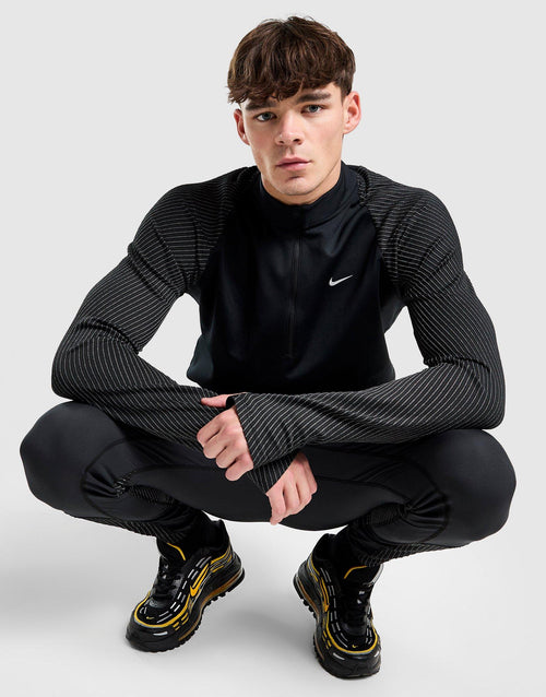 Reflective Running 1/4 Zip Top
