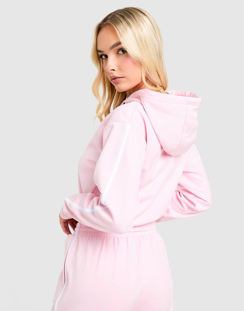 Nova Crop Poly Hoodie