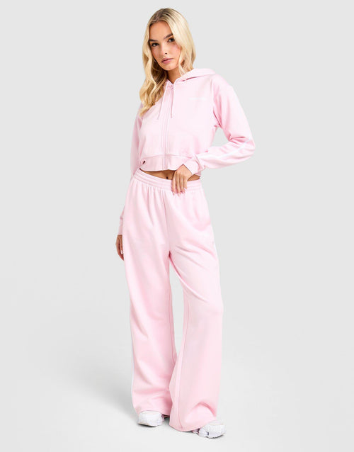 Nova Crop Poly Hoodie