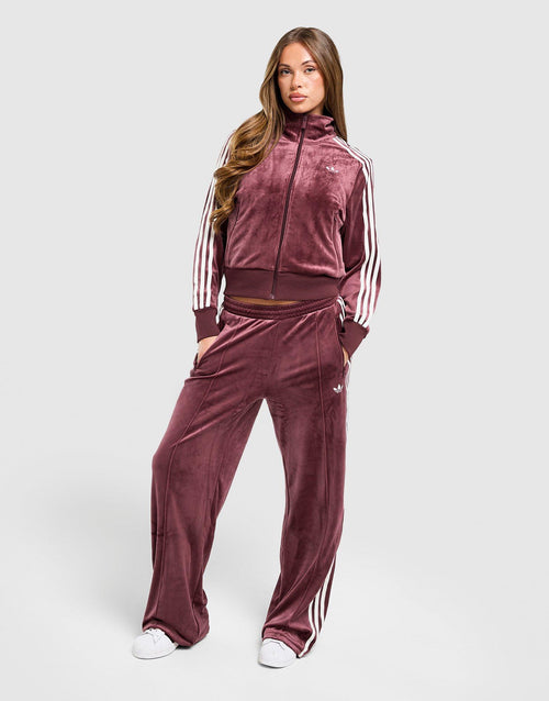 Velour 3-Stripes Track Top