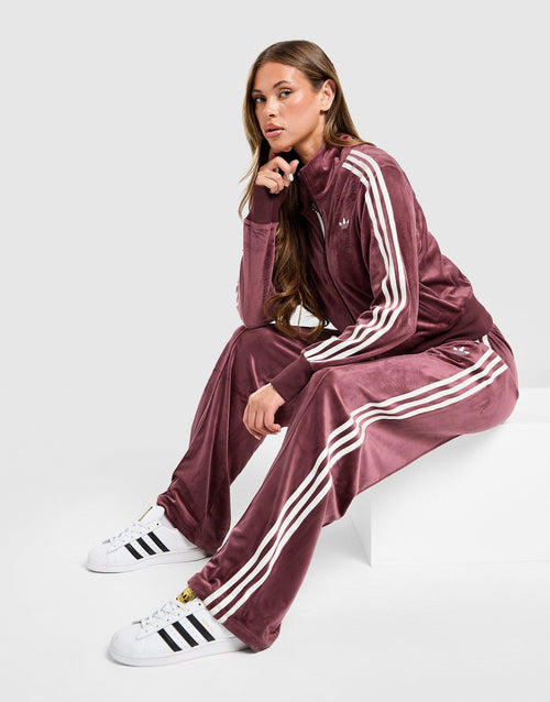 Velour 3-Stripes Track Pants