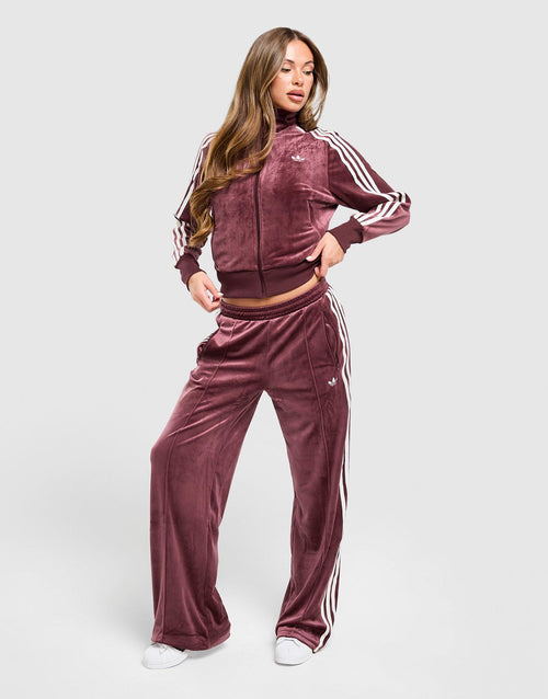 Velour 3-Stripes Track Pants