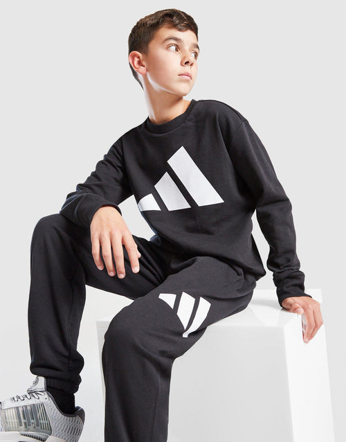 Badge of Sport Large Logo Tracksuit Junior