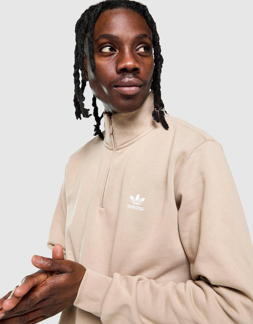 Trefoil Essentials 1/4 Zip Sweatshirt