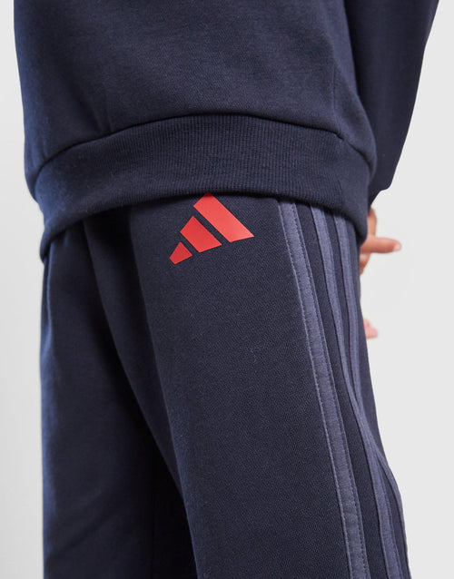 Colour Block Linear Crew Tracksuit Children's