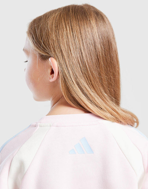 Colour Block Linear Crew Tracksuit Children's