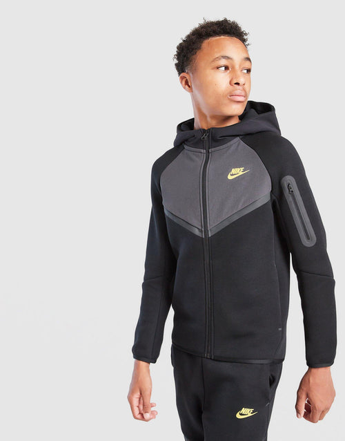 Tech Mix Full Zip Hoodie Junior's