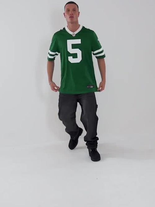 NFL New York Jets Wilson #5 Game Jersey
