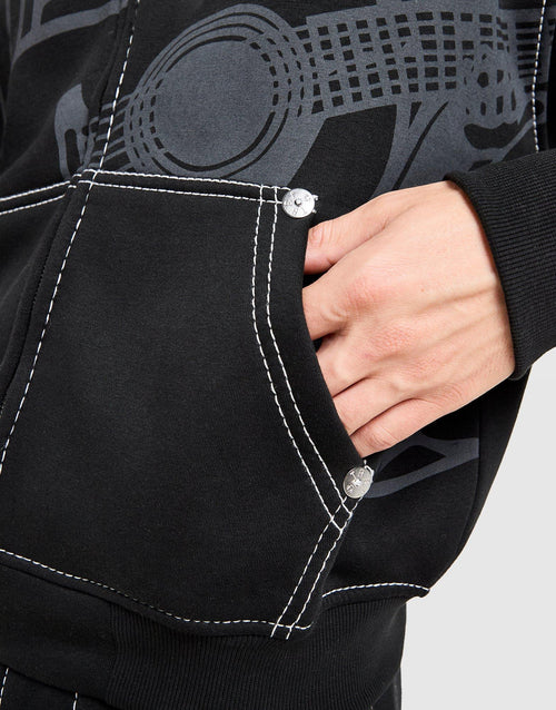 Cinch Full Zip Hoodie