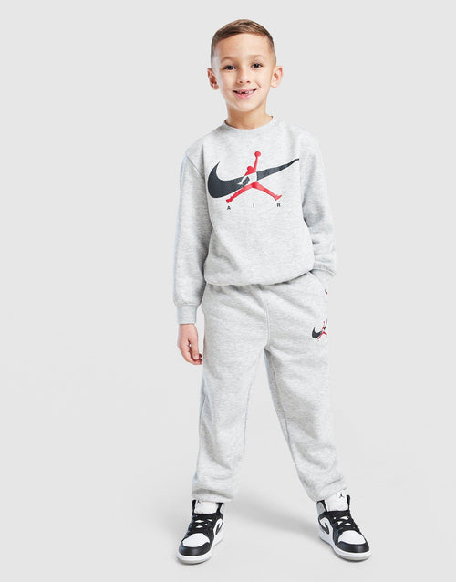 Jumpman Swoosh Crew Tracksuit Children