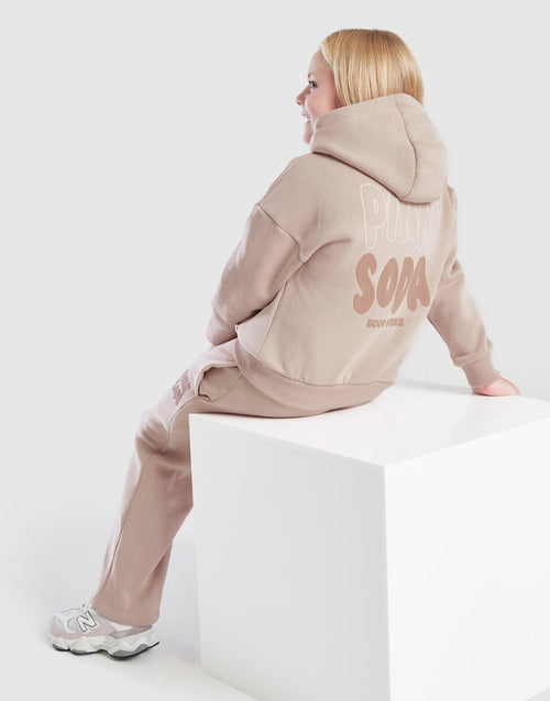 Girls' Mix Hoodie Tracksuit Children