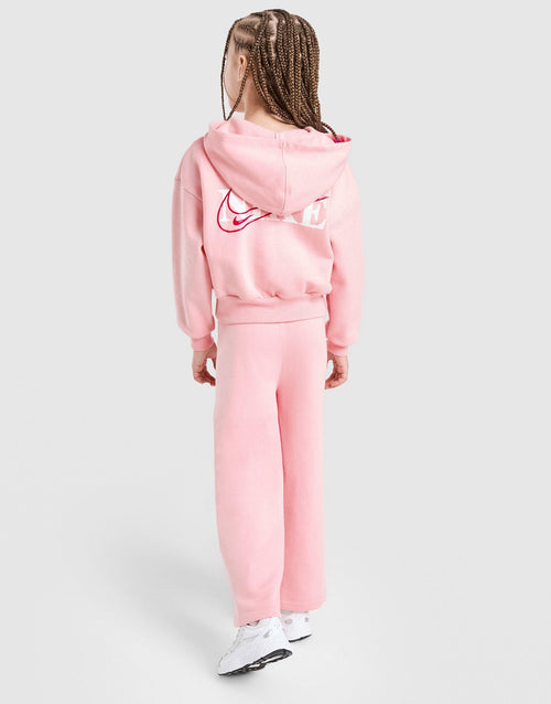 Girls' Graphic Full Zip Tracksuit Children