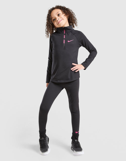 Girl's Pacer 1/4 Zip Top/Leggings Set Children