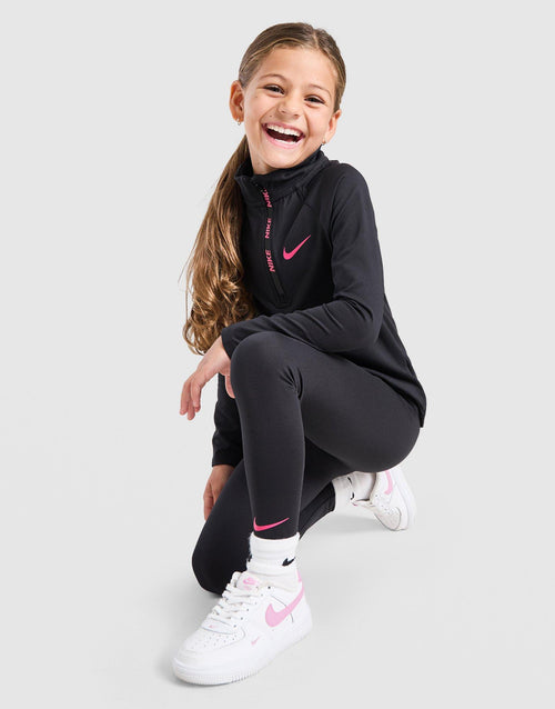 Girl's Pacer 1/4 Zip Top/Leggings Set Children