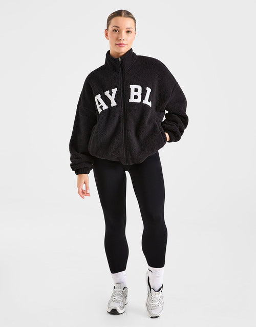 Varsity Full Zip Polar Fleece