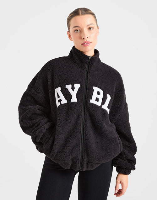Varsity Full Zip Polar Fleece