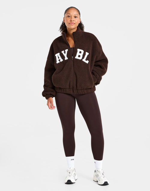 Varsity Full Zip Polar Fleece