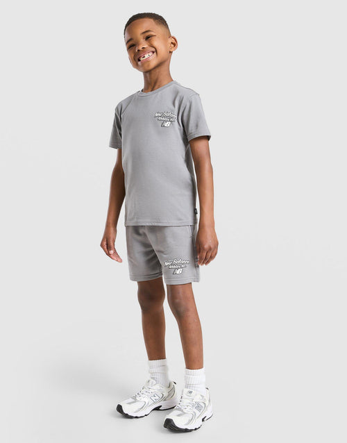 Bubble T-Shirt/Shorts Set Children's