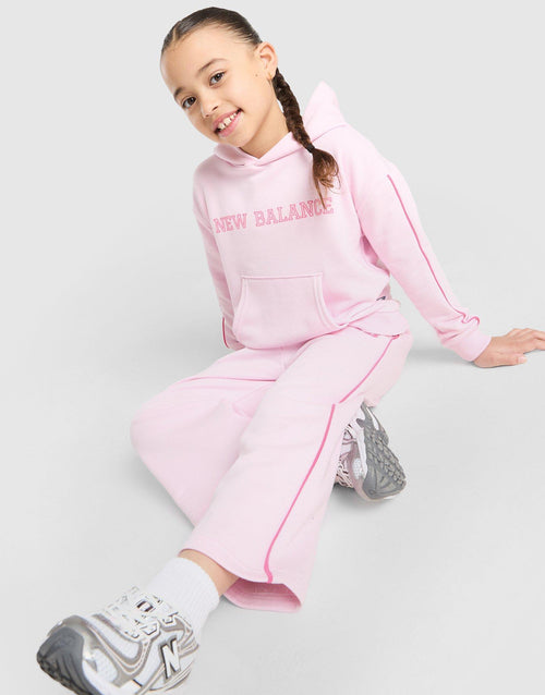 Girls' Piping Hooded Tracksuit Children