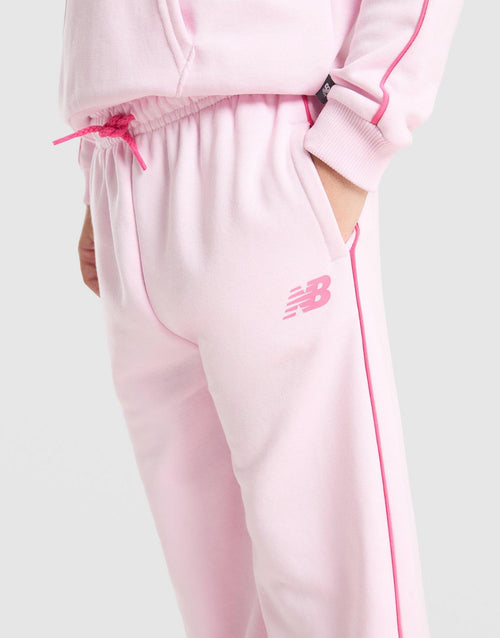 Girls' Piping Hooded Tracksuit Children