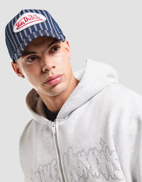 Stripe Trucker Cap