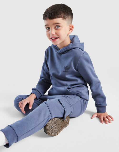 Essential Overhead Hooded Tracksuit Children's