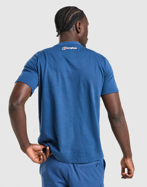 Grid Mountain T-Shirt