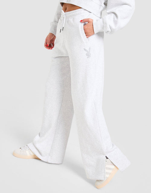 Diamante Wide Leg Joggers