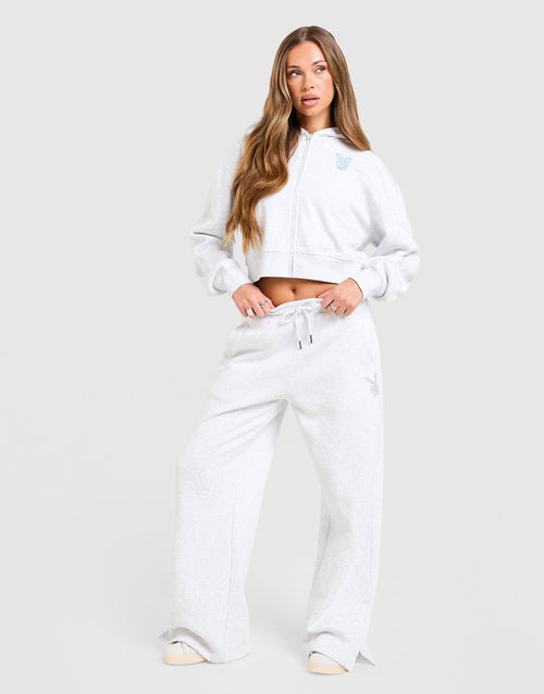 Diamante Wide Leg Joggers