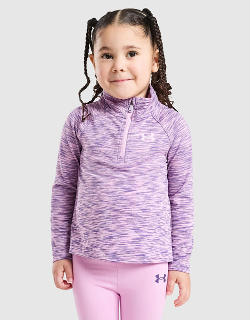 Girls' UA Tech 1/4 Zip Top/Leggings Set Infant