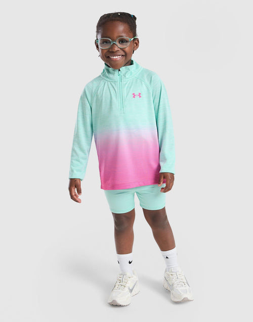 Girls' Fade 1/4 Zip/Shorts Set Children