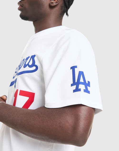 MLB LA Dodgers Ohtani #17 Home Jersey