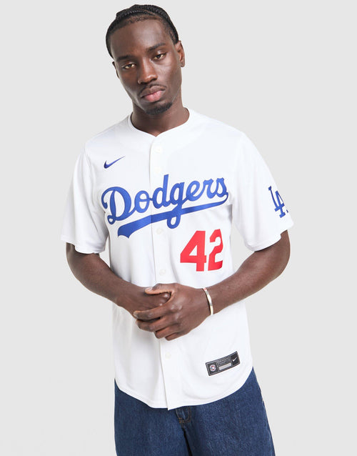 MLB LA Dodgers Robinson #42 Home Jersey