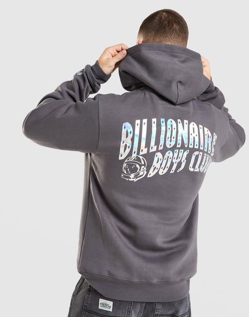 Metallic Back Graphic Hoodie