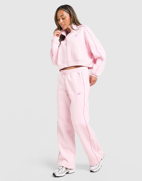 Pipe Fleece Full Zip Track Top