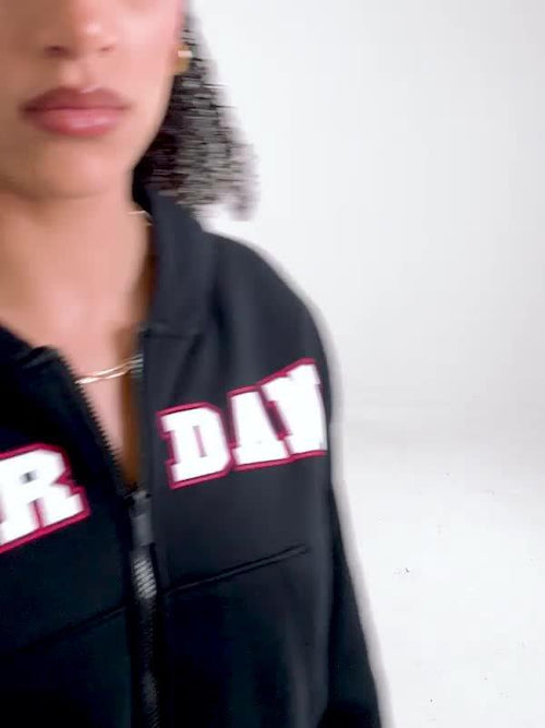 Graphic Full Zip Hoodie